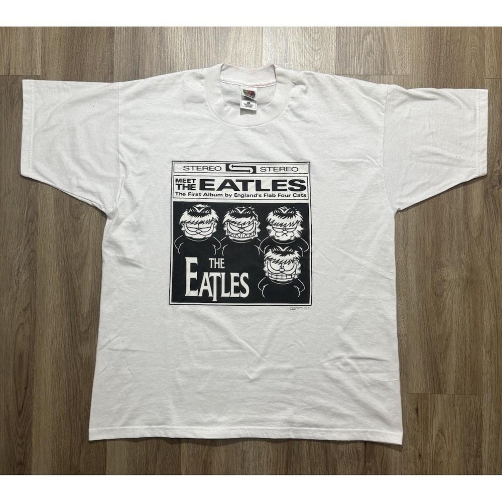 Vintage Garfield The Eatles (Beatles) T Shirt Size‎ XL